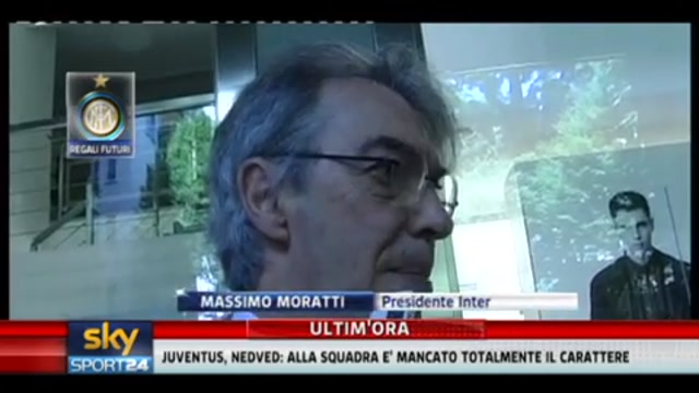Moratti: col Palermo non sarà una partita facile