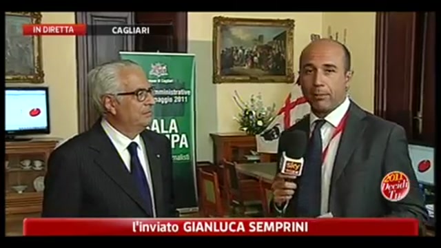 Amministrative 2011 Cagliari, parla il sindaco uscente Emilio Floris (ore 17.30)