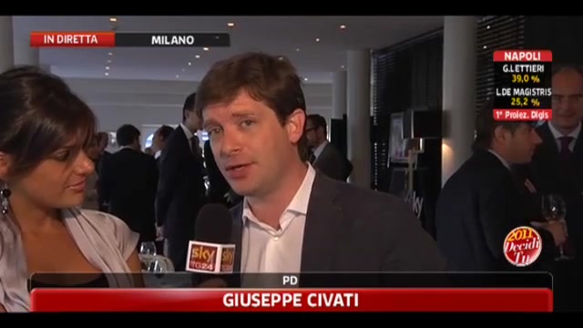 Amministrative 2011 Milano: parla Giuseppe Civati, esponente Pd (ore 18)