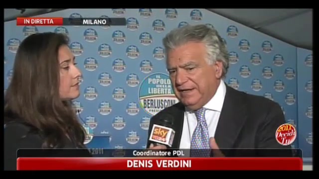 Amministrative 2011, parla il coordinatore PDL Denis Verdini (ore 20.30)