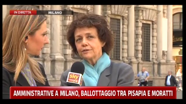 Milly Moratti, candidata lista civica per Pisapia