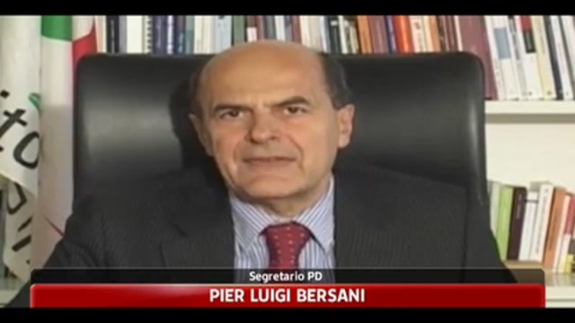 Bersani: governo deve occuparsi dei problemi della gente