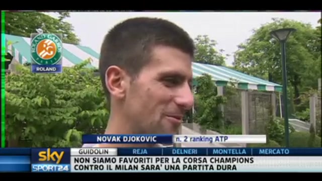 Nadal-Djokovic, la sfida riparte da Parigi