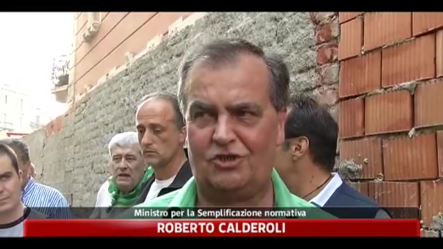 Calderoli: Berlusconi su Ministeri ha detto sì