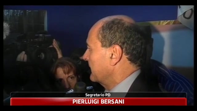 Bersani: premier parla di islam mentre governo non c'è