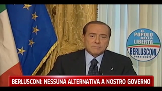 Berlusconi, nessuna alternativa a nostro Governo