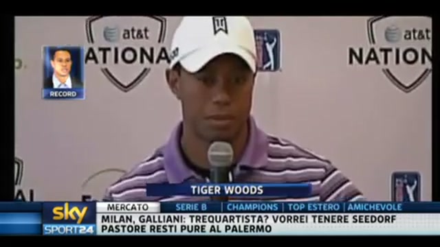 Tiger Woods, obiettivo record