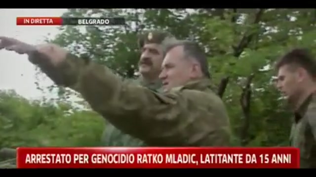 Arrestato per genocidio Ratko Mladic, latitante da 15 anni