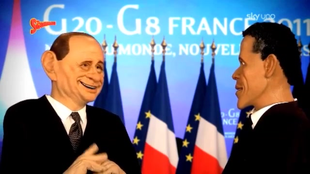 Il G8 de Gli Sgommati, Berlusconi a Obama: “Mi mandi J.Lo?”