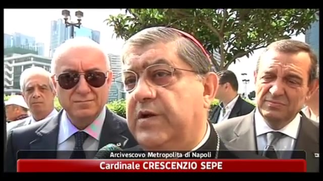 Il Cardinale Sepe lancia il Giubileo per il lavoro a Napoli