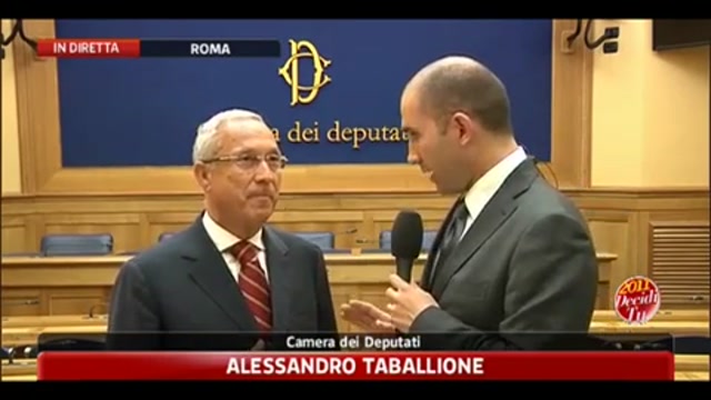 Amministrative 2011: parla Osvaldo Napoli, portavoce Pdl (ore 15.30)