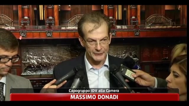 Donadi, secondo il voto politicizzato Berlusconi dovrebbe dimettersi