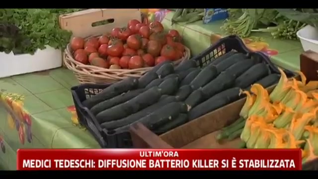 Italia, batterio killer, è calata la vendita di cetrioli