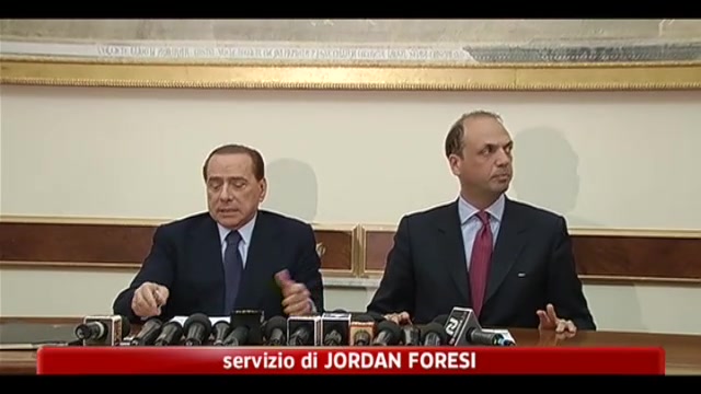 Colloquio al Quirinale tra Napolitano e Berlusconi