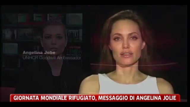 Giornata mondiale rifugiato, messaggio di Angelina Jolie