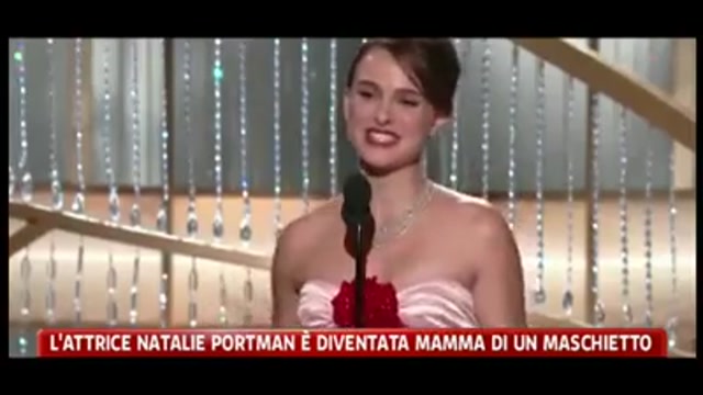 L'attrice Natalie Portman è diventata mamma di un maschietto