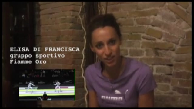 Elisa Di Francisca si prepara ai Mondiali di fioretto