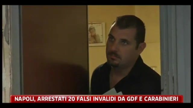 Napoli, arrestati 20 falsi invalidi da gdf e carabinieri