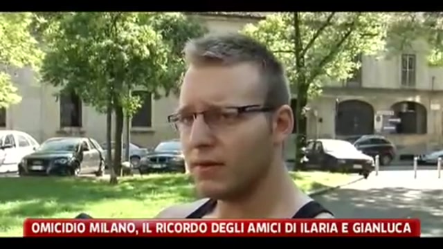 Omicidio di Milano, il ricordo delgi amici di Ilaria e Gianluca