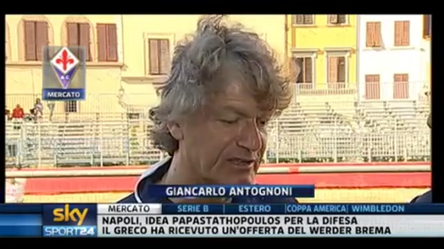 Fiorentina, Antognoni sponsorizza l'arrivo di Cassano
