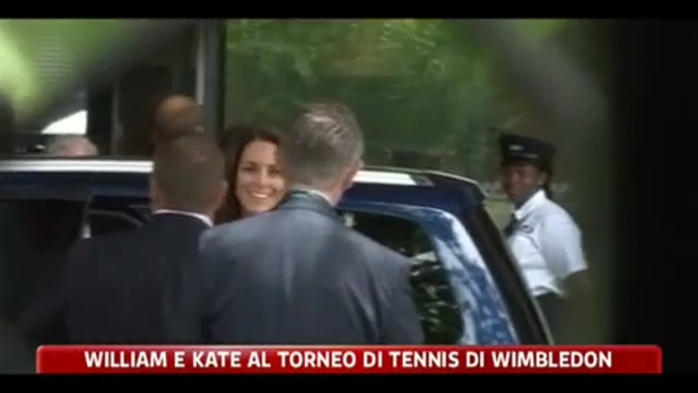 Wimbledon regale, William e Kate al torneo londinese