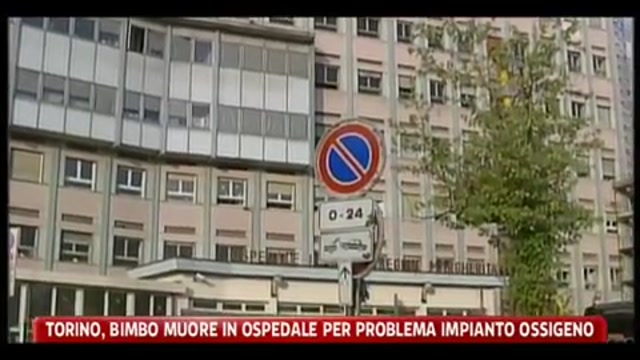Torino, bimbo muore in ospedale per un problema all'impianto d'ossigeno