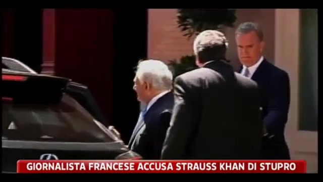 Giornalista francese accusa Strauss Kahn di stupro