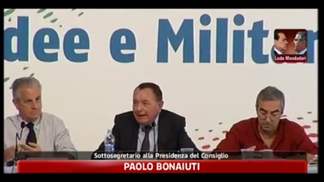 Bonaiuti, Berlusconi non parla, vuole evitare reazioni a caldo