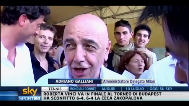 Galliani: Il Milan è una squadra assolutamente al completo