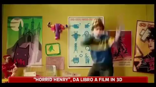 Horrid Henry, dal libro al film in 3D