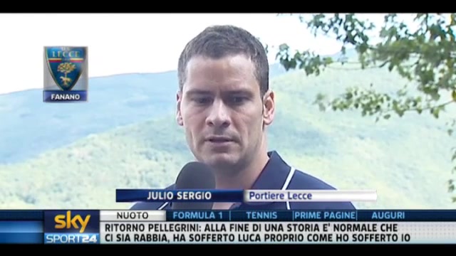 Julio Sergio: Sono a Lecce per mettermi in discussione