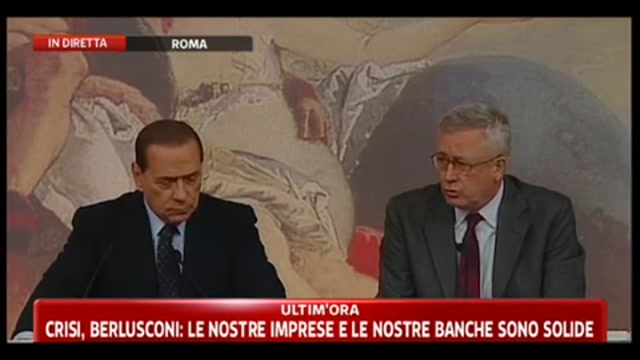 Berlusconi e Tremonti sul coinvolgimento della BCE