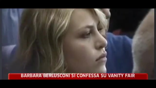 Barbara Berlusconi si confessa su Vanity Fair