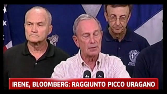 Irene, Bloomberg: raggiunto picco uragano