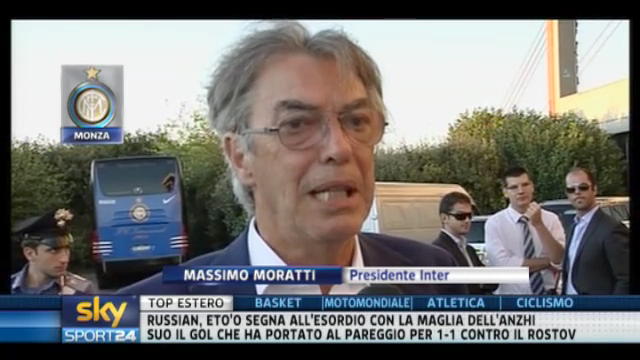 Moratti su mercato Inter a Sky Sport 24