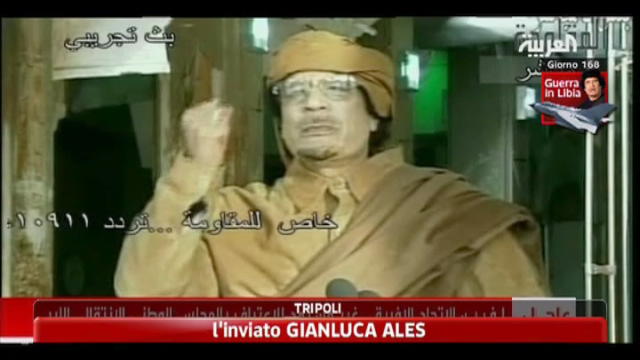 Libia, messaggio di Gheddafi smentisce voci sulla sua cattura