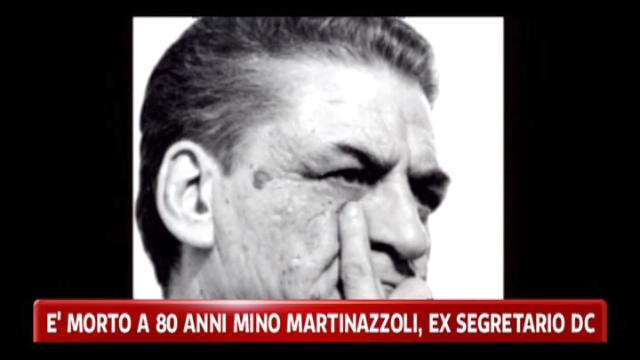 E' morto a 80 anni Mino Martinazzoli, ex segretario DC
