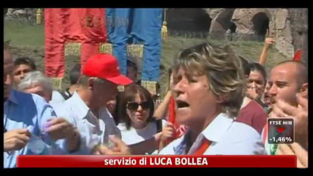 Conclusa a Roma la manifestazione Cgil