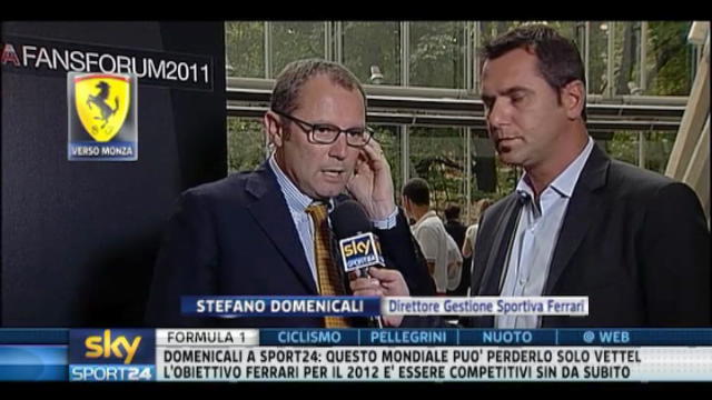 GP di Monza, intervista a Stefano Domenicali