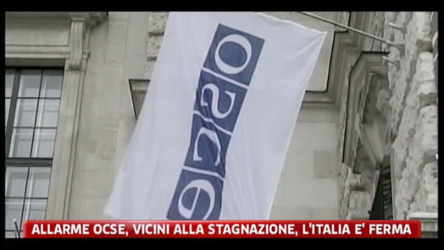 Allarme Ocse, Italia: vicini alla stagnazione