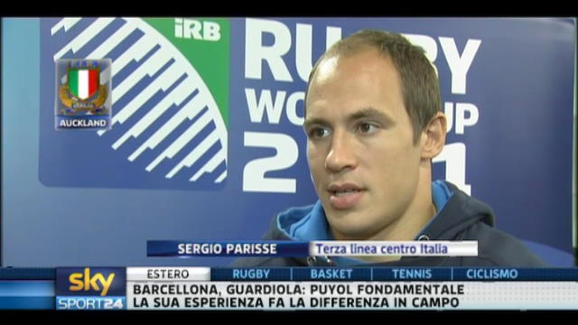 Rugby, intervista a Sergio Parisse