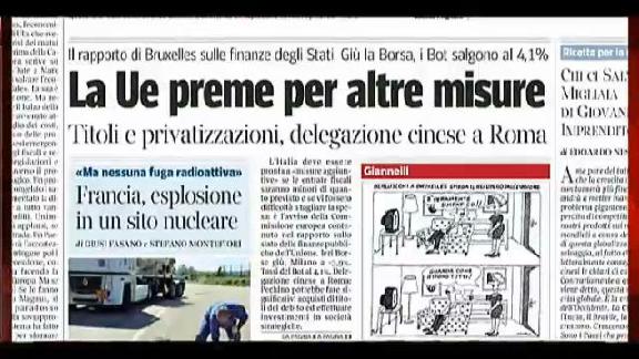 I giornali di martedì 13 settembre 2011