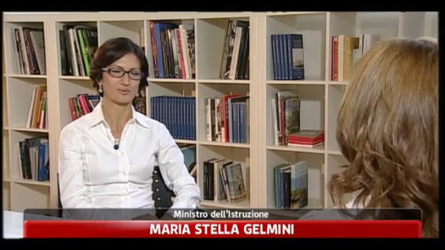 Scuola, intervista a Mariastella Gelmini