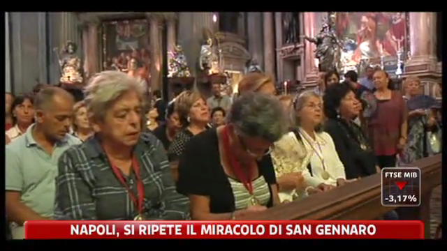 Napoli, si ripete il miracol di San Gennaro