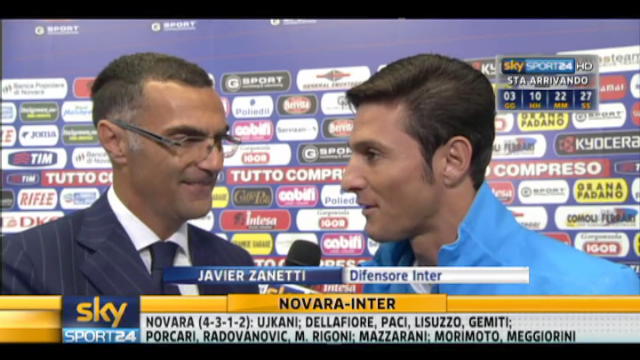 Zanetti supera Bergomi: "Giocare all'Inter è un onore"