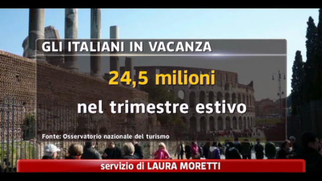 Turismo in Italia, quasi 25 milioni in vacanza