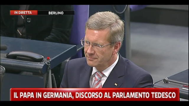 Il papa in Germania, discorso al Parlamento tedesco