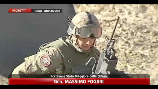 Afghanistan, il generale Massimo Fogari in collegamento