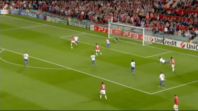 Manchester United - Basilea 1-0, gol di Welbeck (16')