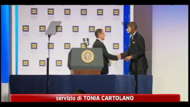 Obama osannato dai gay: ho visto vostra leader Lady Gaga